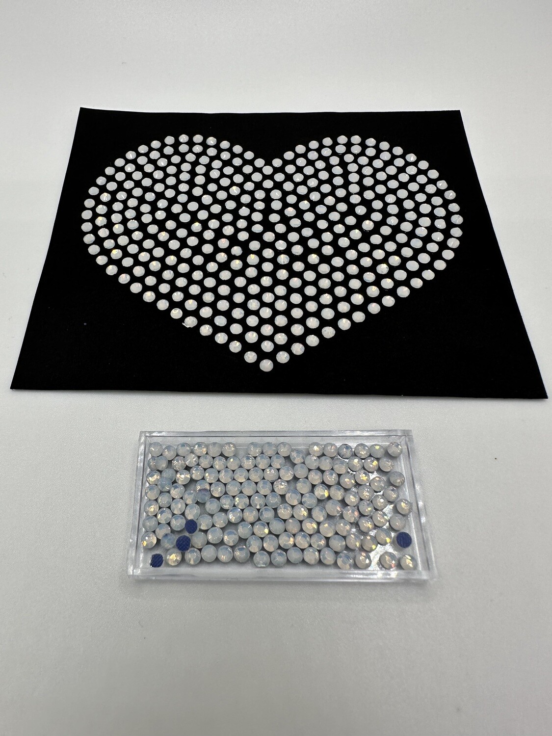 White Opal Hotfix Rhinestones