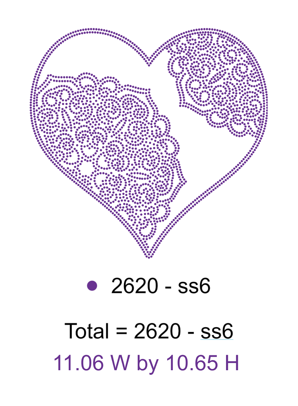 Mandela Heart (Multiple Colors) ss6