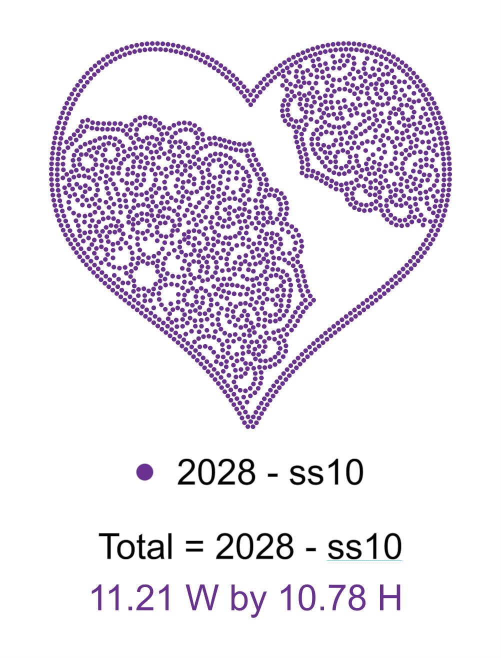Mandela Heart (Multiple Colors) ss10