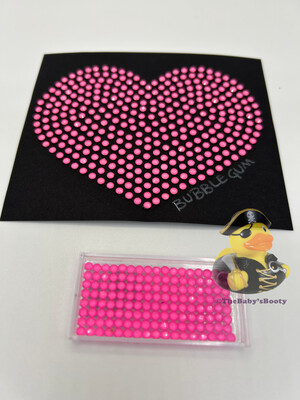 NEON Bubble Gum Hotfix Rhinestones