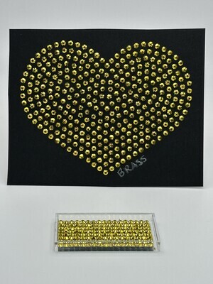 Brass Hotfix Rhinestones