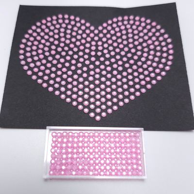 Shaved Ice Strawberry Hotfix Rhinestones
