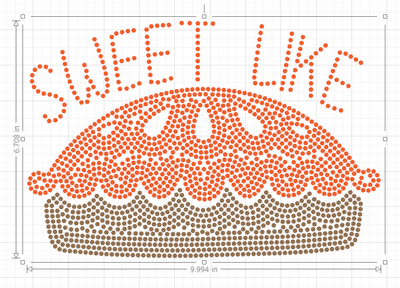 Sweet Like Pumpkin Pie - 6.71 H x 10 W