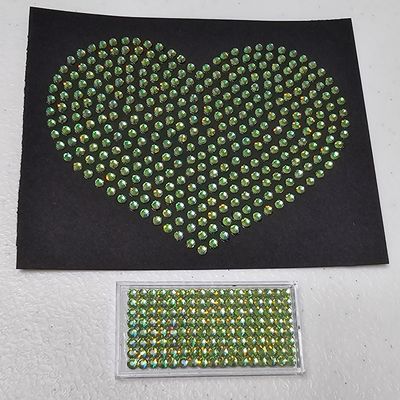 Royal Peridot Hotfix Rhinestones