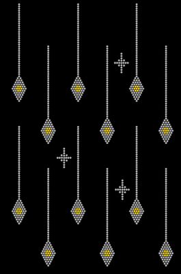 Denim Drops SS6 8.93 W by 14.47 H