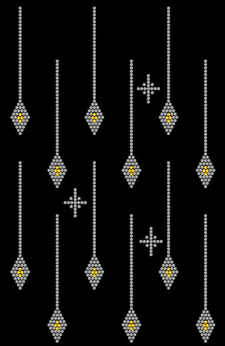 Denim Drops SS10 8.96 W by 14.68 H