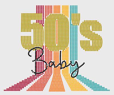 50's Baby ss10 11.42 W x 9.33 H