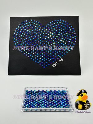 Jet AB Hotfix Rhinestones