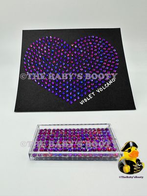 Violet Volcano Hotfix Rhinestones