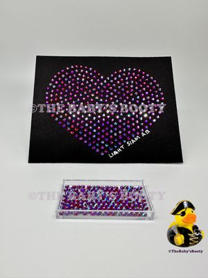 Light Siam AB Hotfix Rhinestones