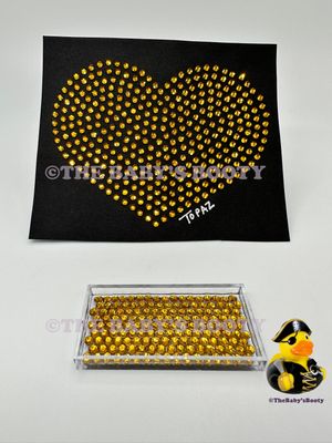 Topaz Hotfix Rhinestones