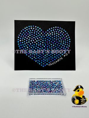 Tanzanite AB Hotfix Rhinestones