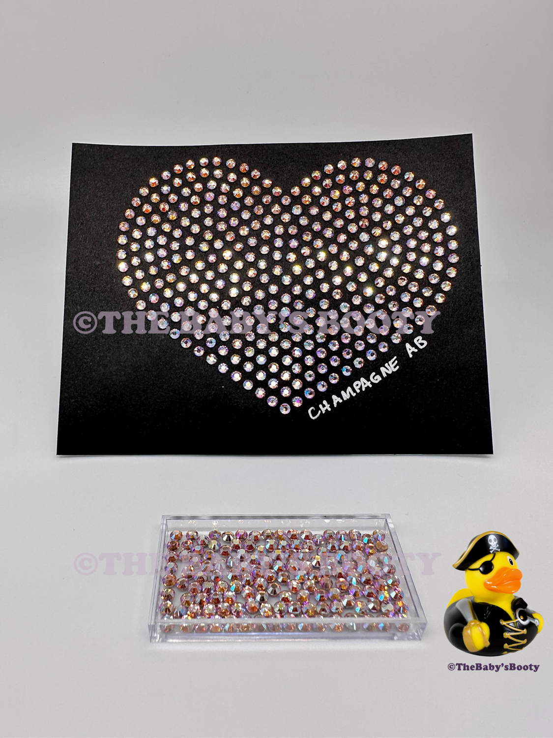 Champagne AB Hotfix Rhinestones – SS6 &amp; SS10