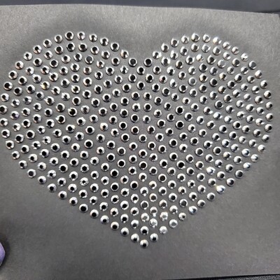 Metalites Silver Black Hotfix Rhinestones – SS6 &amp; SS10