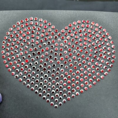 Metalites Silver Siam Hotfix Rhinestones – SS6 &amp; SS10