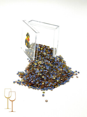 Chardonnay Mix Hotfix Rhinestones – Jonquil &amp; Champagne SS10 Mix