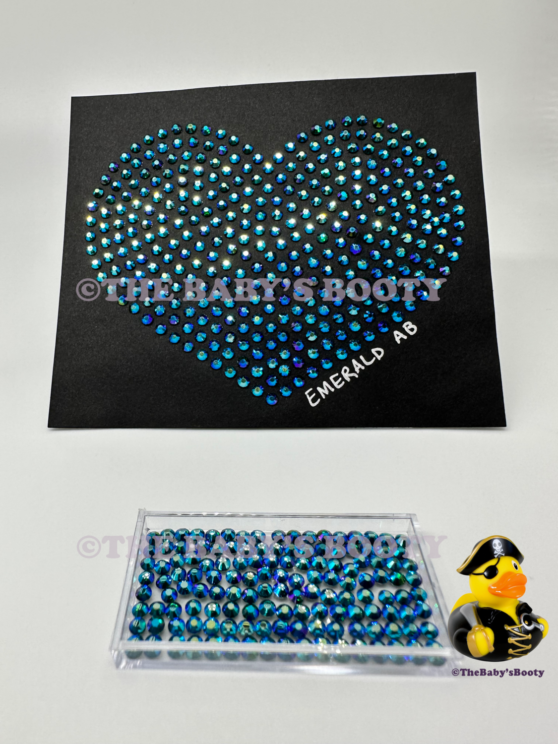 Emerald AB Hotfix Rhinestones – SS6 &amp; SS10