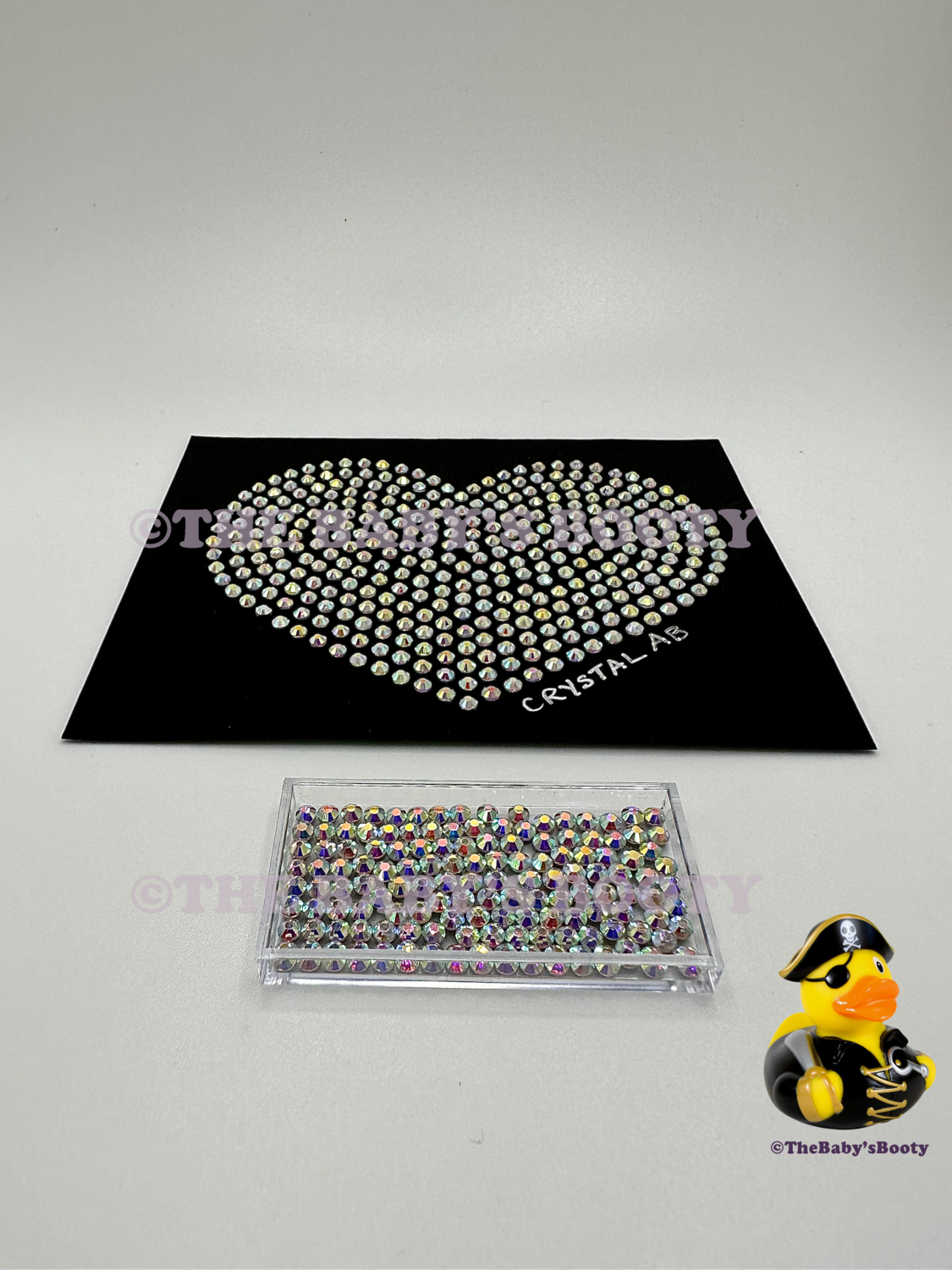 Crystal AB Hotfix Rhinestones – SS6 &amp; SS10