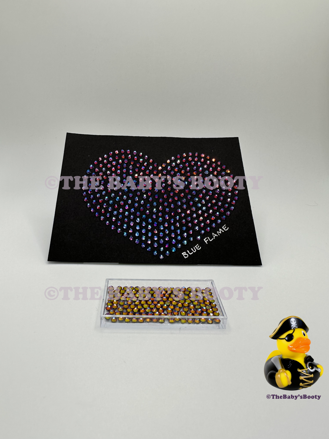 Blue Flame Hotfix Rhinestones – Color-Shifting SS6 &amp; SS10