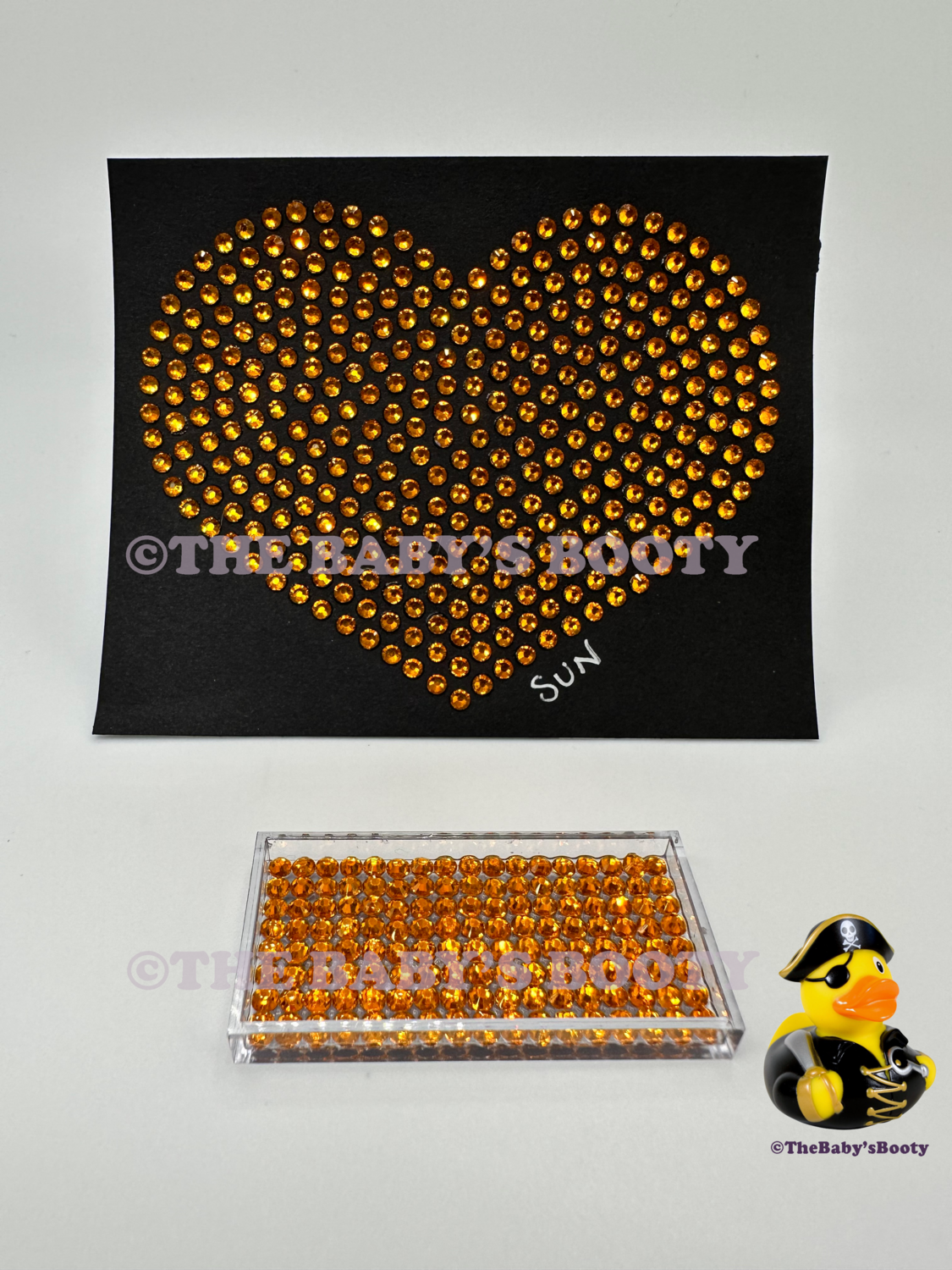 Sun Golden Orange Hotfix Rhinestones – SS6 &amp; SS10