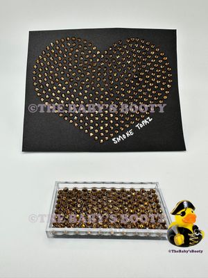 Smoke Topaz Hotfix Rhinestones – SS6 &amp; SS10