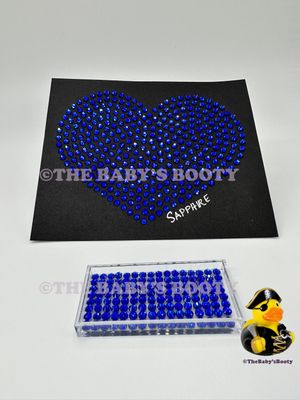 Sapphire Hotfix Rhinestones – SS6 &amp; SS10