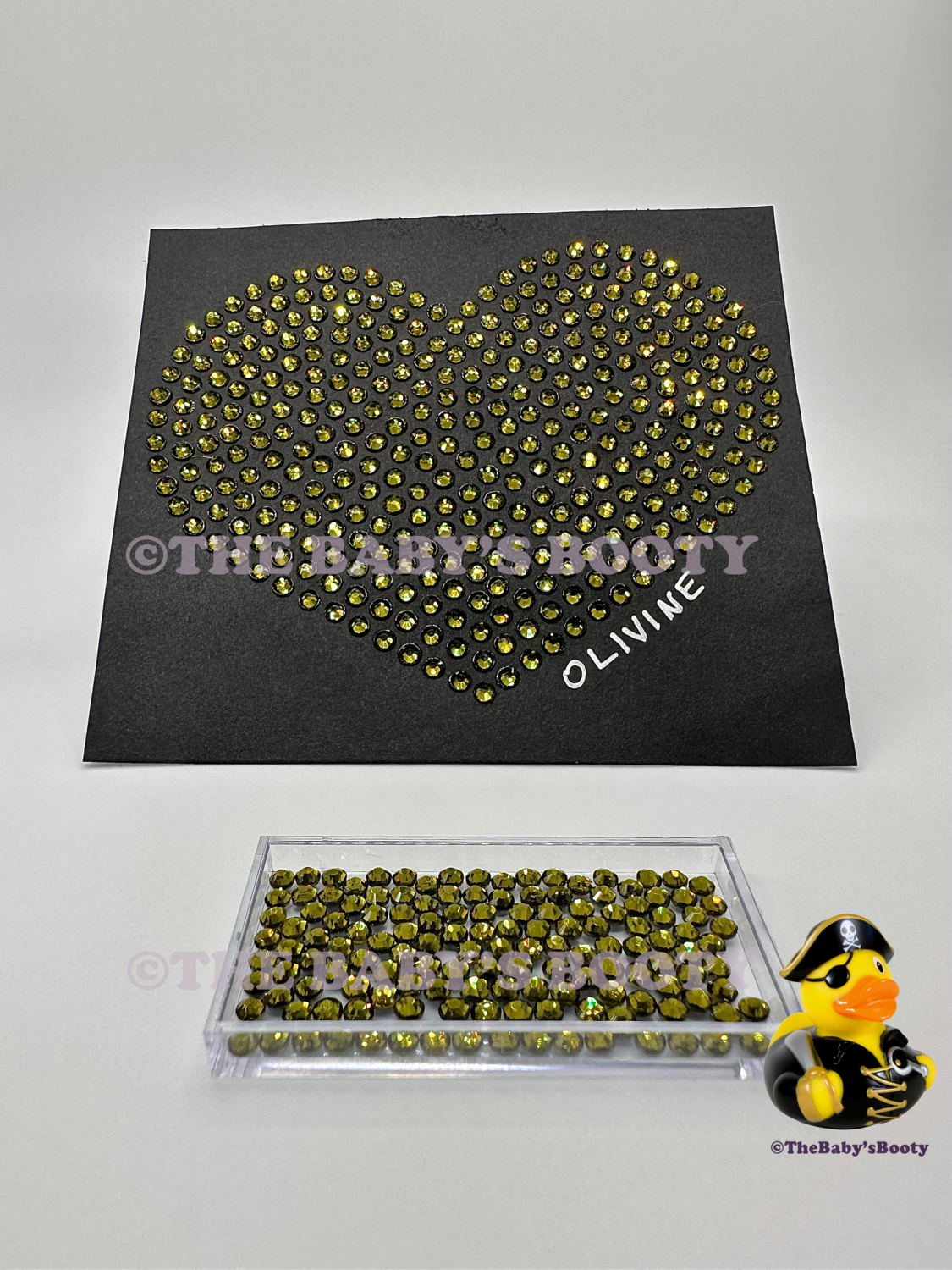 Olivine Hotfix Rhinestones – SS6 &amp; SS10