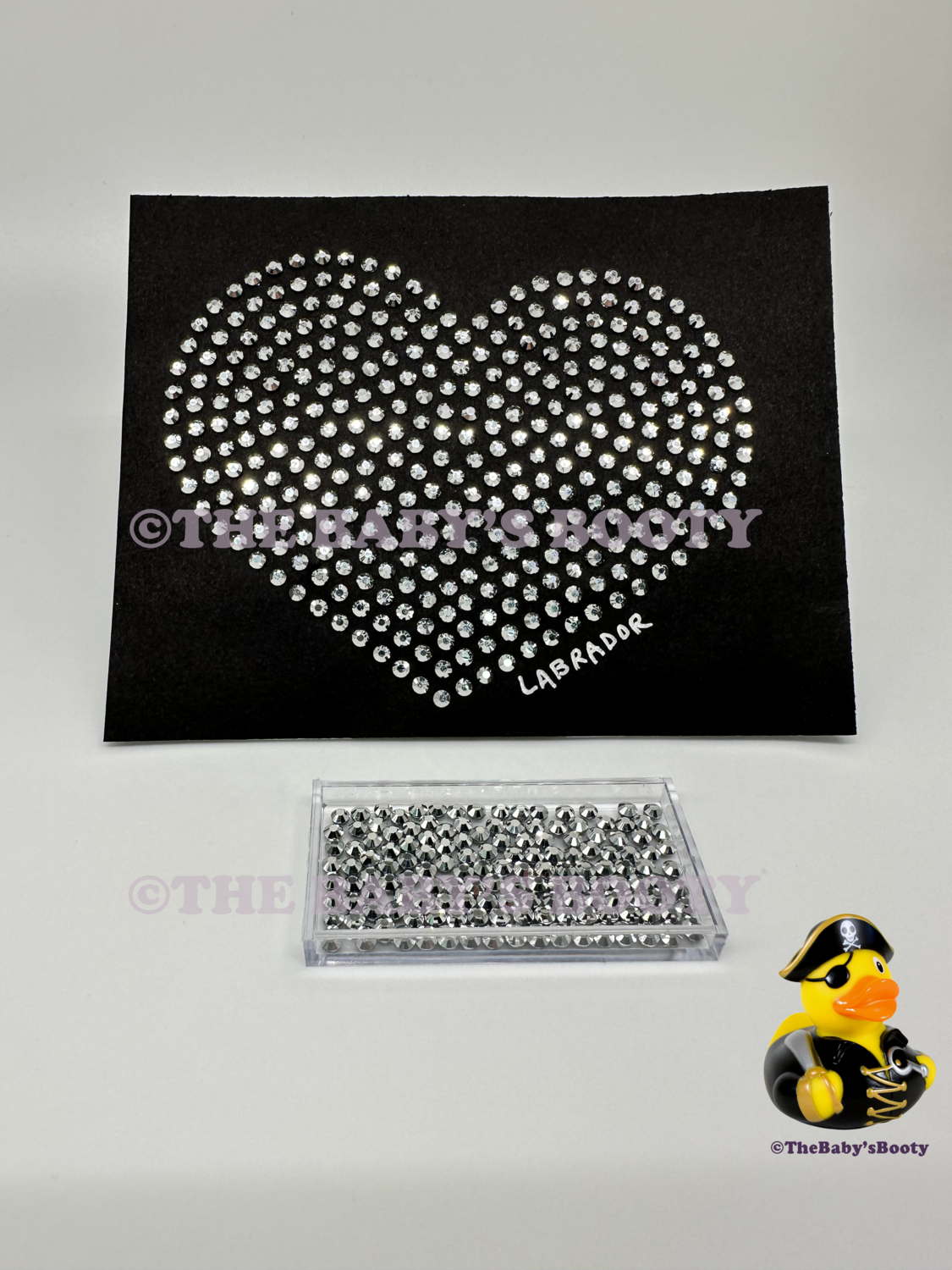 Labrador Chrome Hotfix Rhinestones – Silver SS6 &amp; SS10