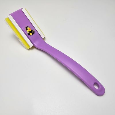 Purple Rhinestone Template Brush – 7" Bling Brush