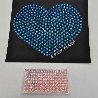Frost Fire Color-Reactive Hotfix Rhinestones – SS6 &amp; SS10