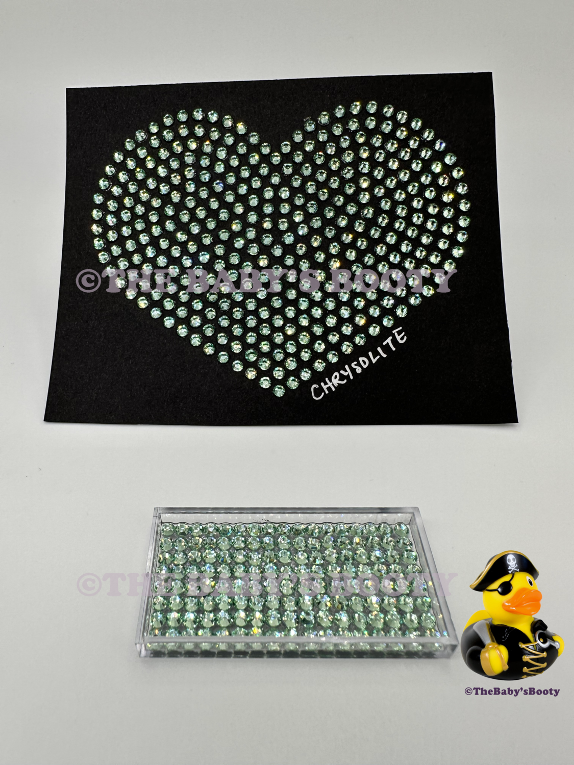 Chrysolite Light Green Hotfix Rhinestones – SS6 &amp; SS10