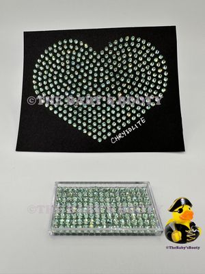 Chrysolite Light Green Hotfix Rhinestones – SS6 &amp; SS10