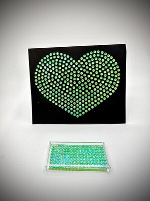 Neon Green AB Hotfix Rhinestones – SS6 &amp; SS10