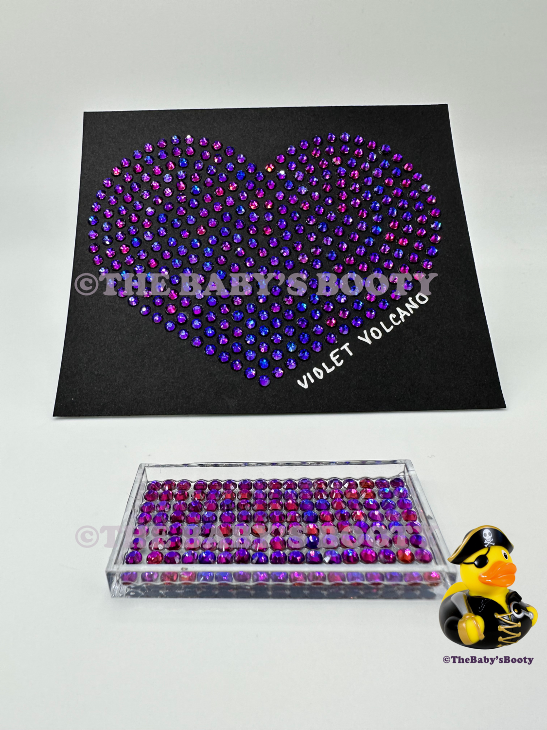 Violet Volcano Hotfix Rhinestones – SS6 &amp; SS10