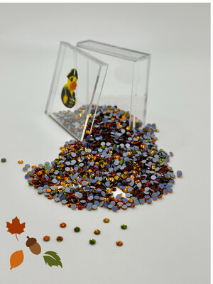 Harvest Gems Mix Hotfix Rhinestones – SS10