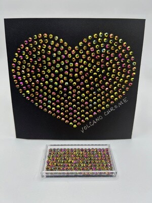 Volcano Chrome Hotfix Rhinestones – SS6 &amp; SS10