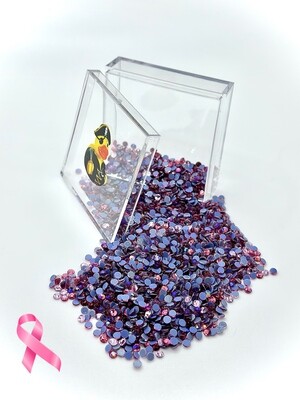 Breast Cancer Pink Mix Hotfix Rhinestones – SS10