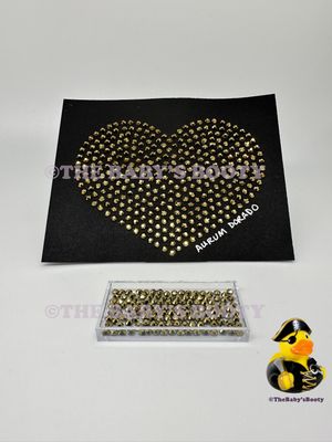 Aurum Dorado Gold Chrome Hotfix Rhinestones – SS6 &amp; SS10