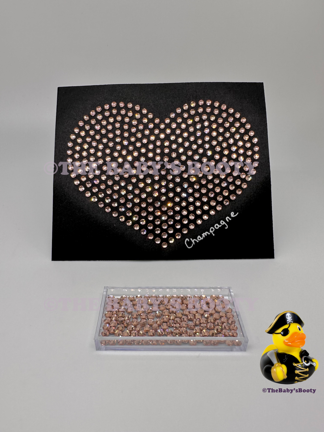 Champagne Hotfix Rhinestones – SS6 &amp; SS10