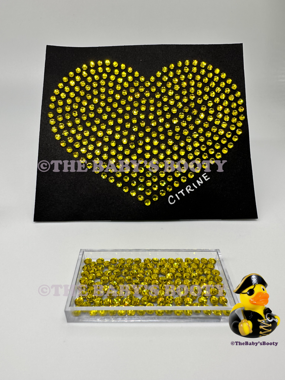 Citrine Yellow Hotfix Rhinestones – SS6 &amp; SS10