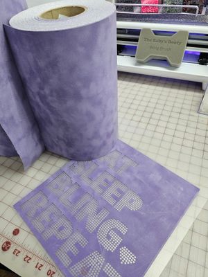 Rhinestone Flock - "12in"