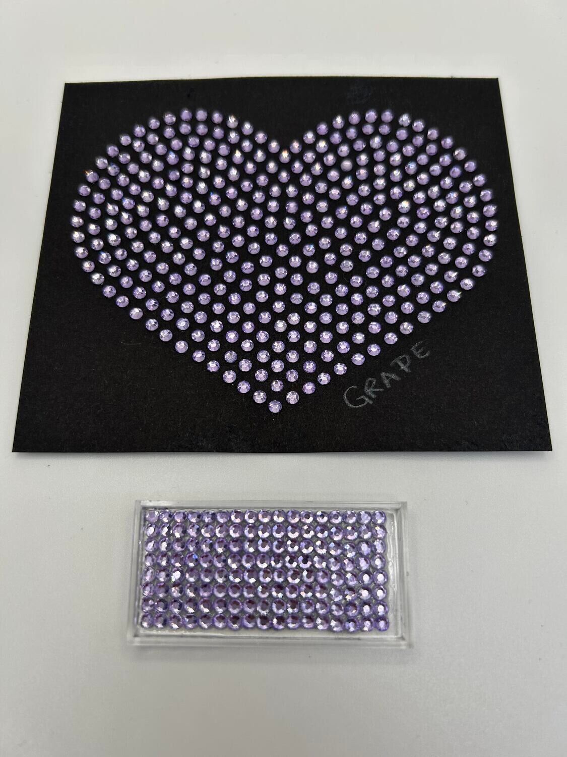 Grape Purple Hotfix Rhinestones – SS6 &amp; SS10