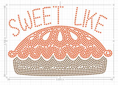 Sweet Like Pumpkin Pie - 6.71 H x 10 W