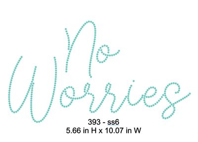 No Worries ss6 AND ss10