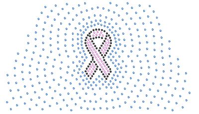 Hoodie Pocket - Medium Ribbon Scatter ss10