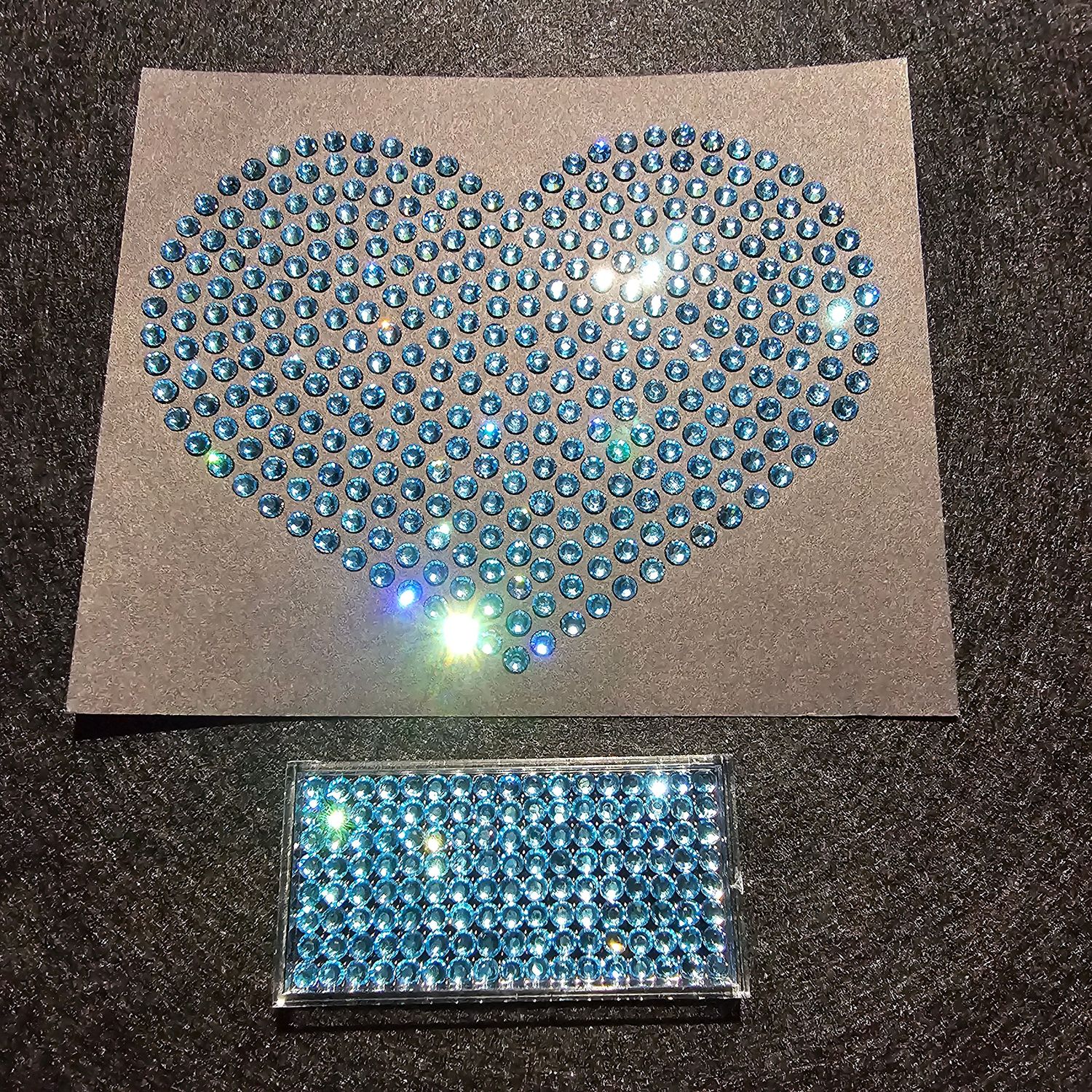 ICY Turquoise Premier Hotfix Rhinestones – SS6 &amp; SS10