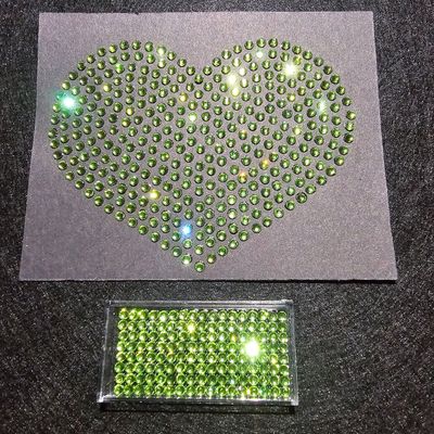 ICY Lime Premier Hotfix Rhinestones – SS6 &amp; SS10