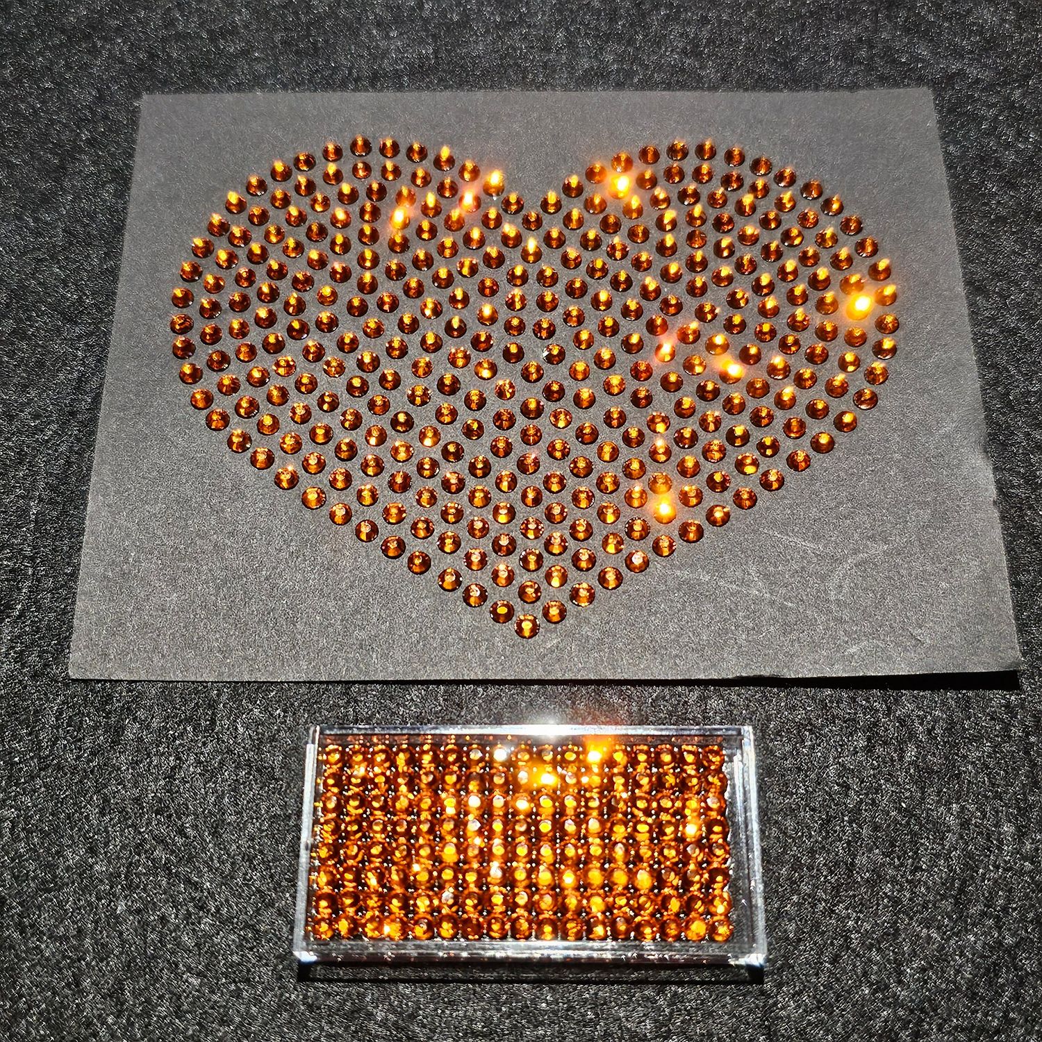 ICY Pumpkin Premier Hotfix Rhinestones – SS6 &amp; SS10