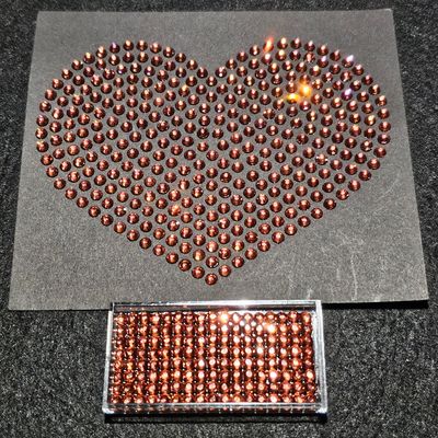 ICY Salmon Premier Hotfix Rhinestones – SS6 &amp; SS10