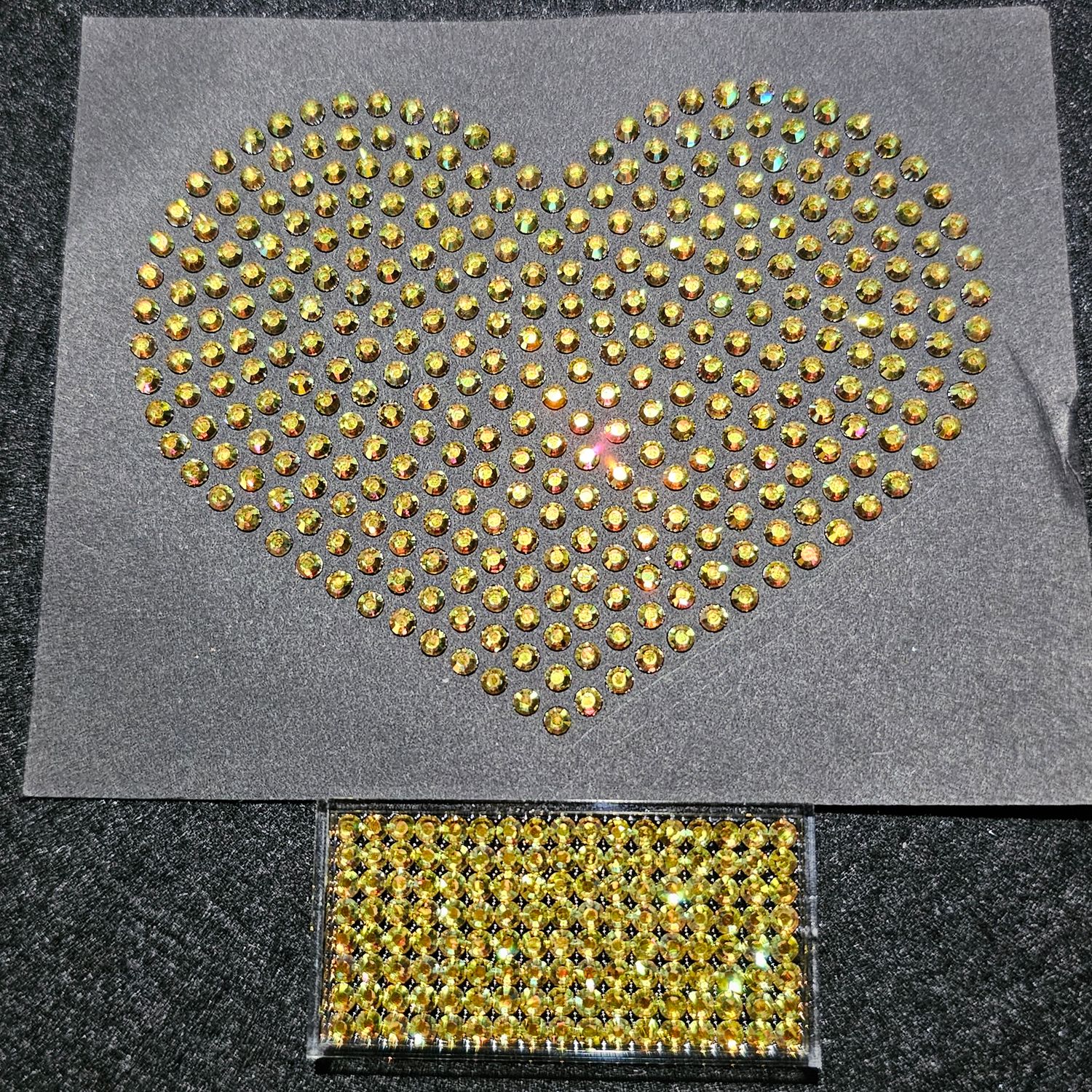 ICY Sphene Hotfix Rhinestones